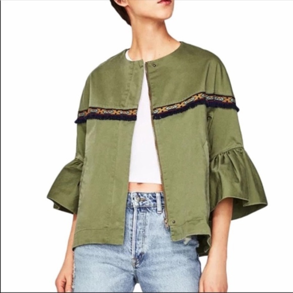 ZARA aztec embroidery Make an Offer